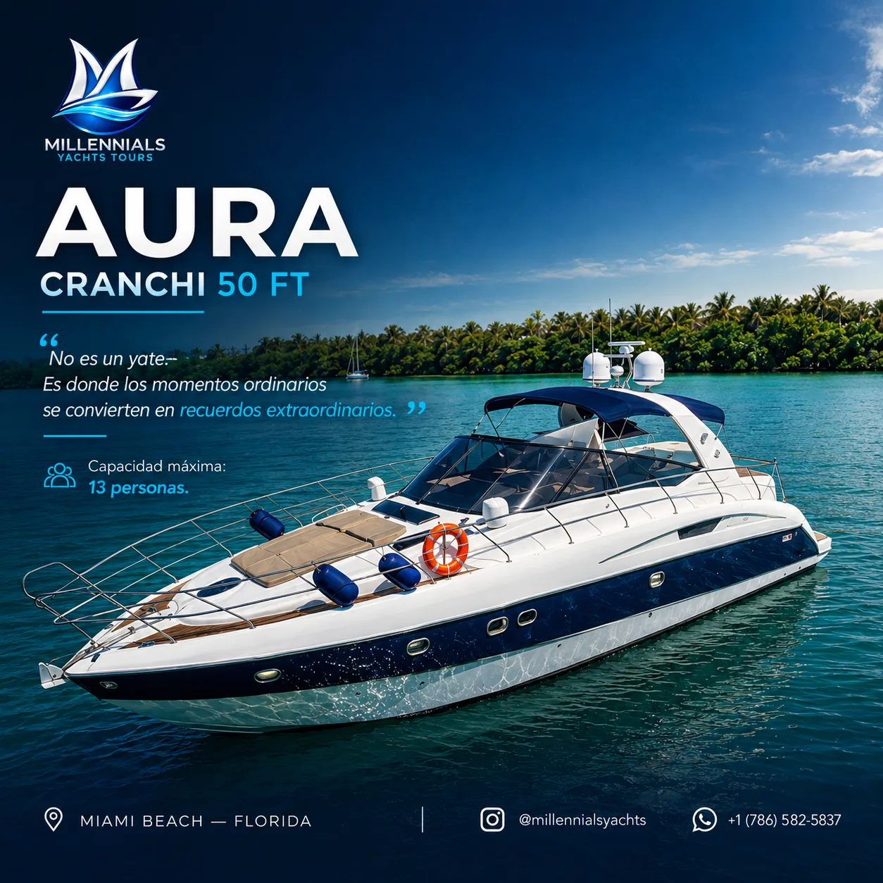 AURA Cranchi 50 FT